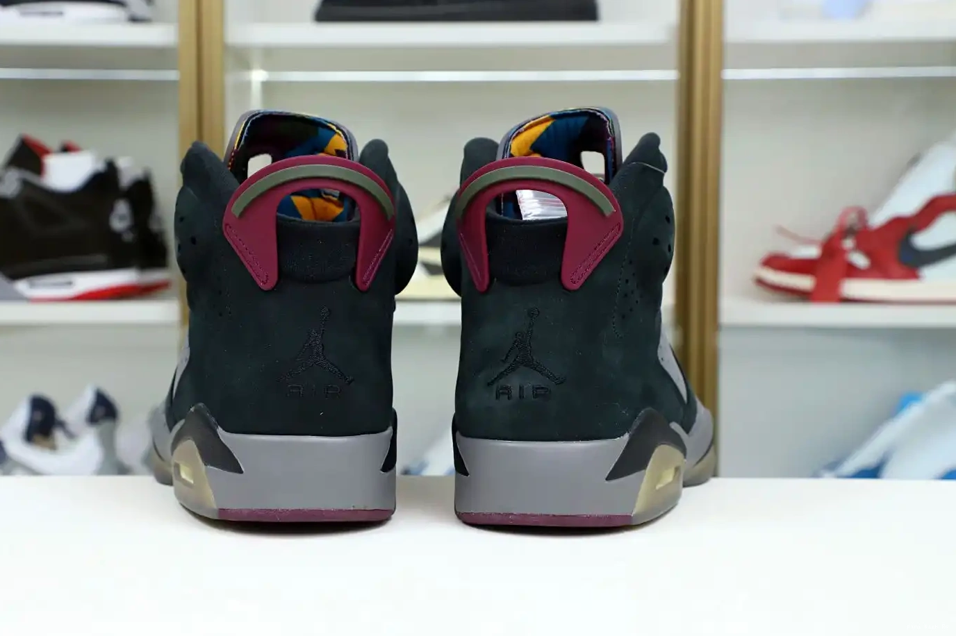 6 AIR RETRO Kimikick BORDEAUX JORDAN 0324